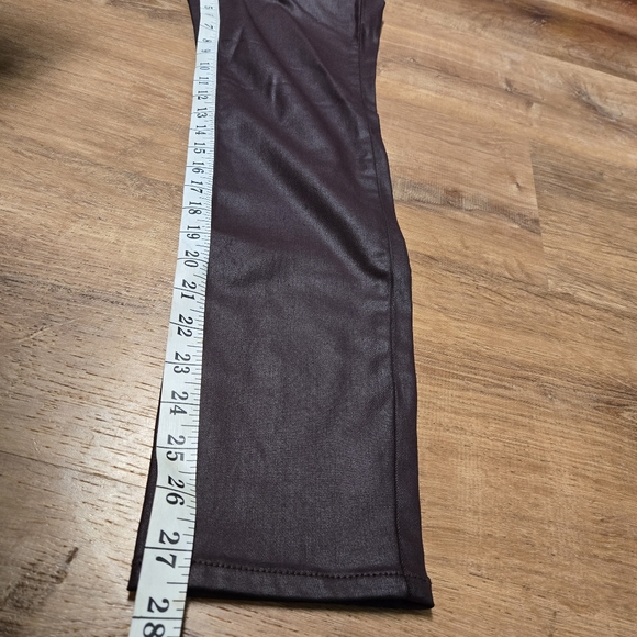 White House Black Market Burgundy Skinny Jeans Size 2 Petite - Picture 5 of 7
